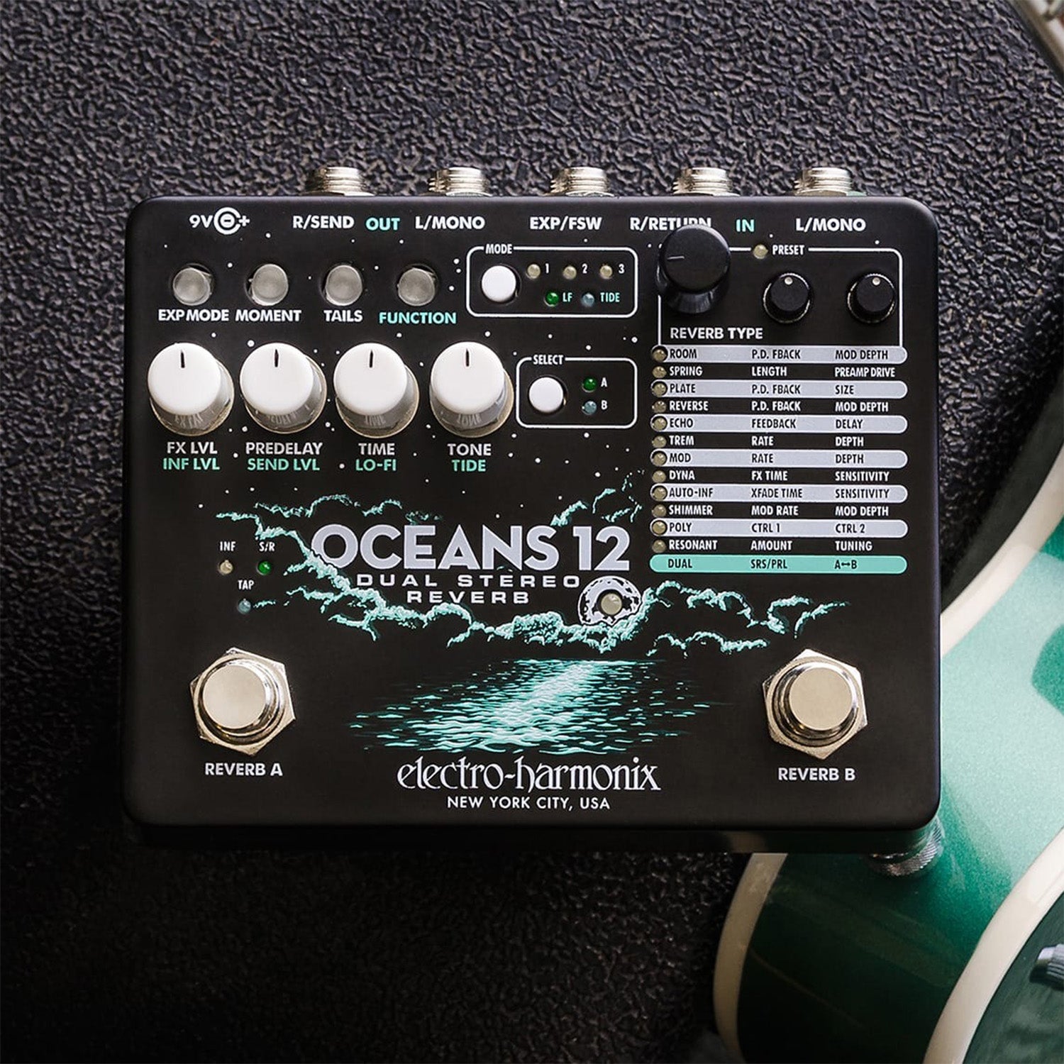ELECTRO HARMONIX Oceans 12, Reverb