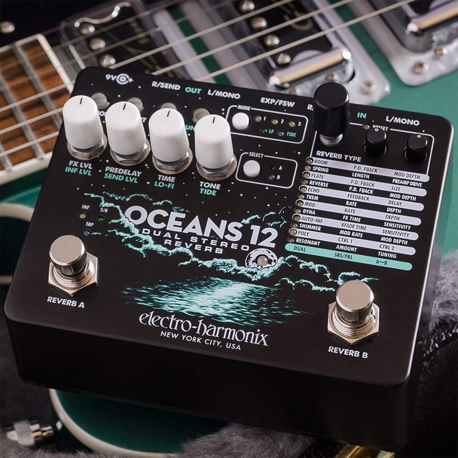 ELECTRO HARMONIX Oceans 12, Reverb