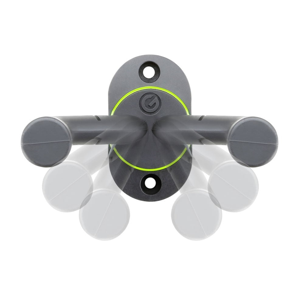 GRAVITY GS 08 WMB Sieninis gitaros laikiklis  (juodas)