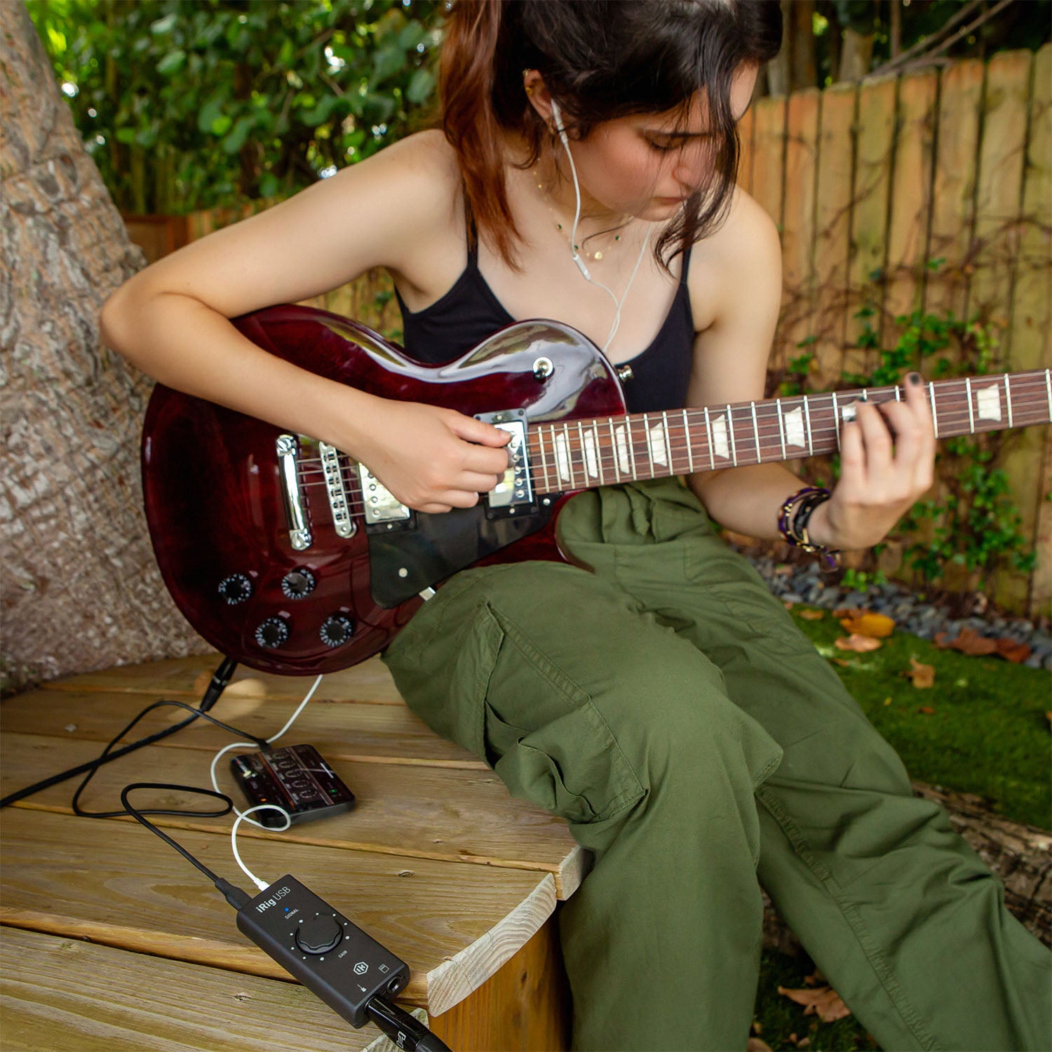IK Multimedia iRig USB garso sąsaja gitarai ir bosui