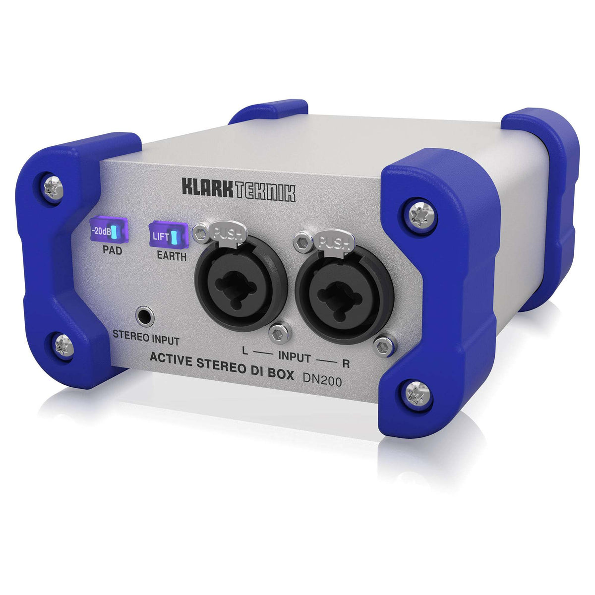 Klark Teknik DN200 V2 dviejų kanalų aktyvus DI modulis