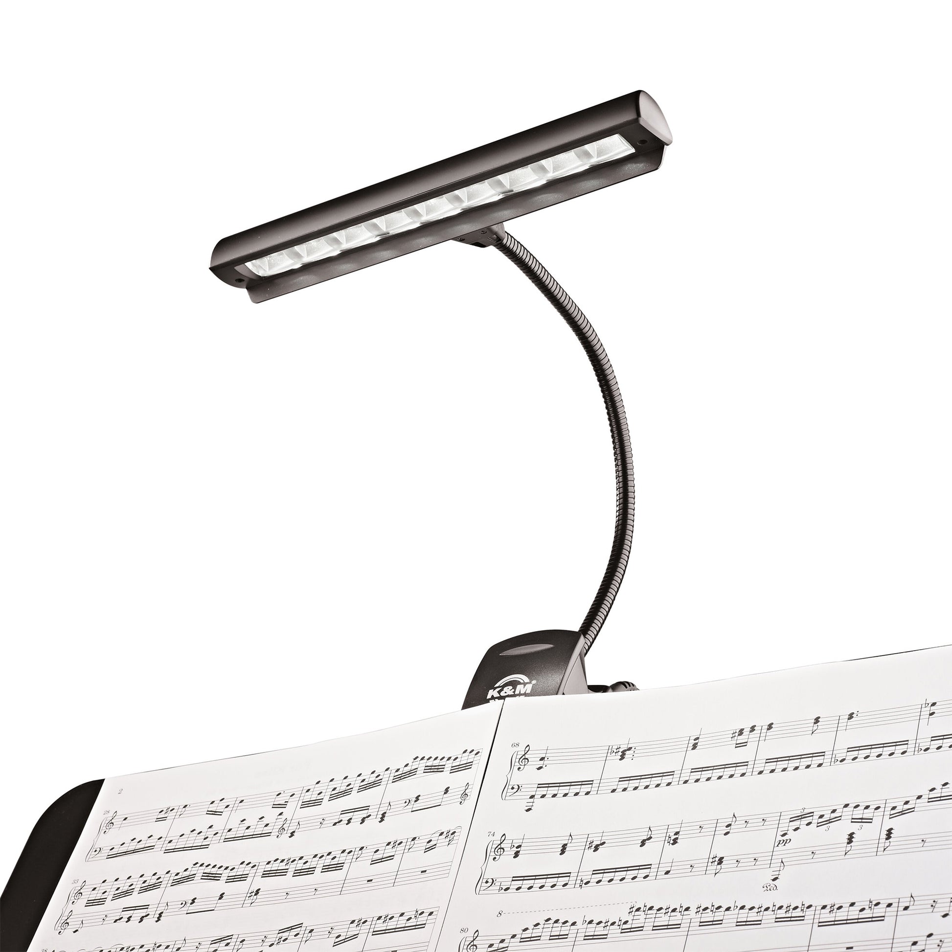 K&M 12249 natų stovo šviestuvas "Orchestra Light Eos"