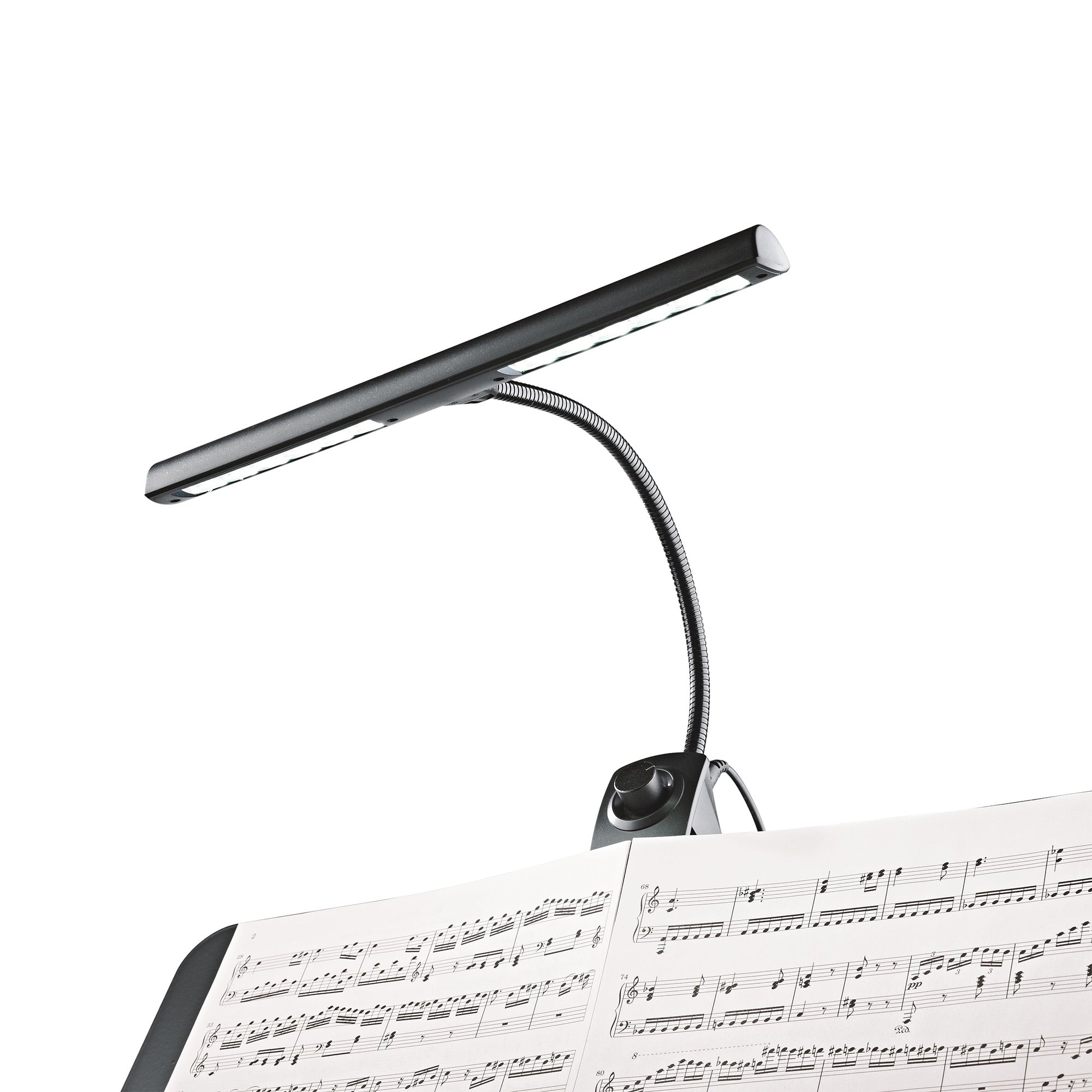 K&M 12295 natų stovo šviestuvas „Dimmer Light“