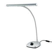 K&M 12298 LED Piano Lamp - Silver