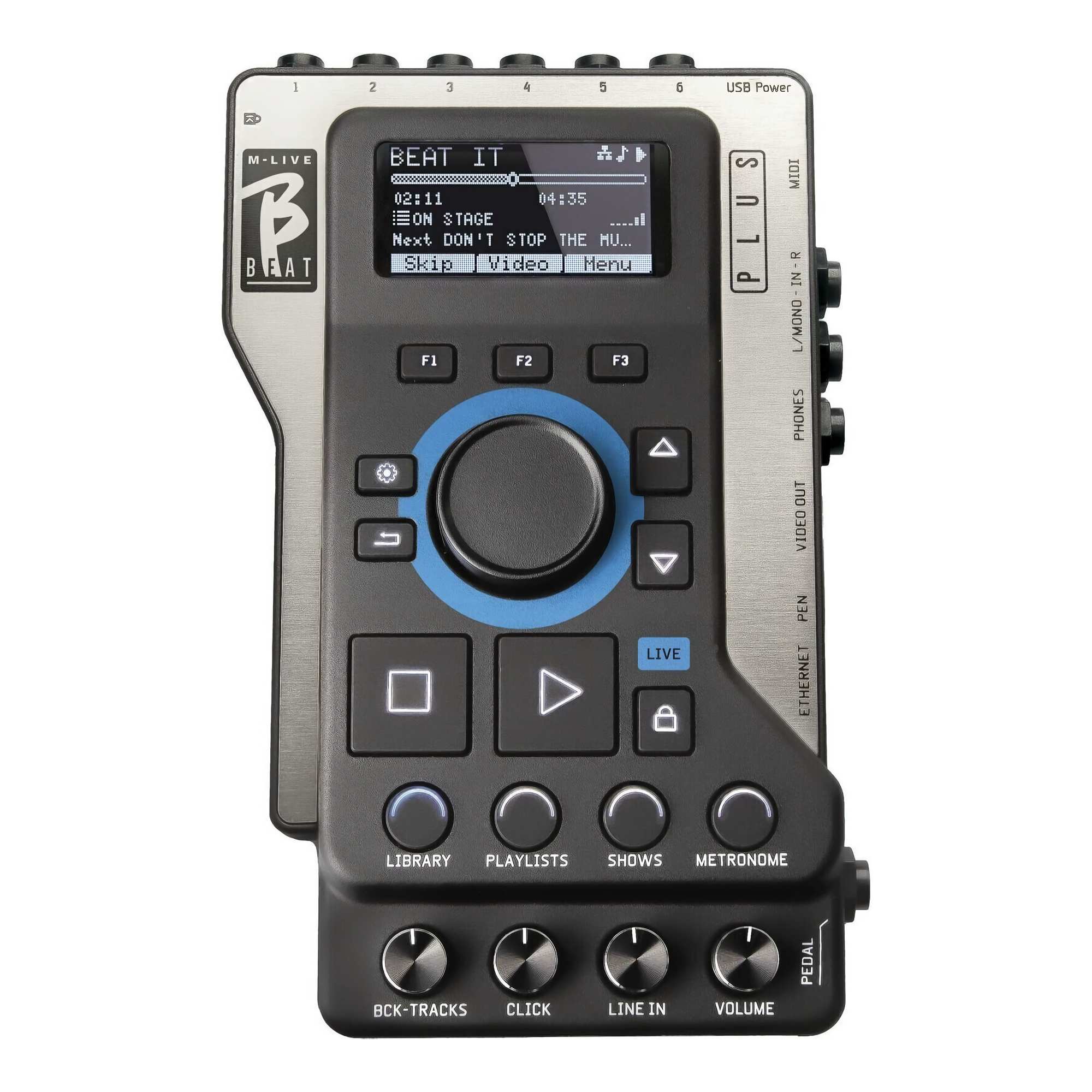 M-Live B.Beat PLUS Multitrack Backing Track and Video Player