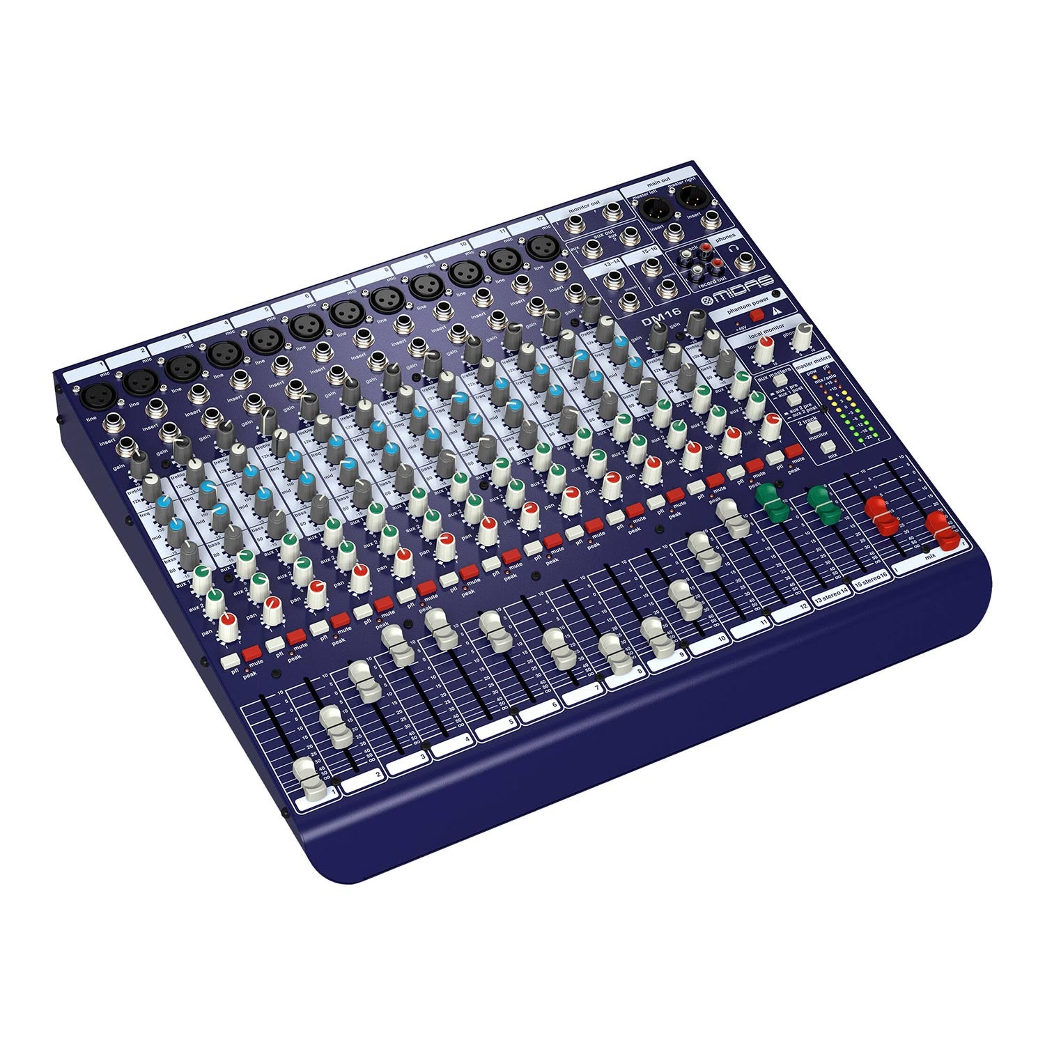 MIDAS DM16 analoginis mikšerinis pultas