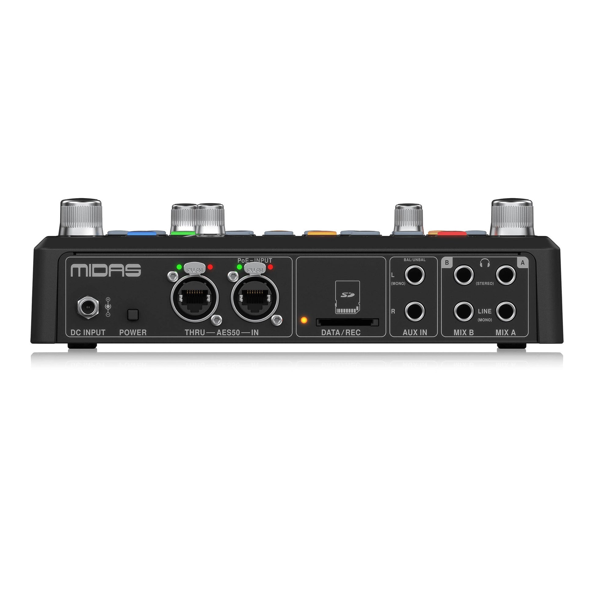 MIDAS DP48 dvigubas 48 kanalų monitorinis garso pultas