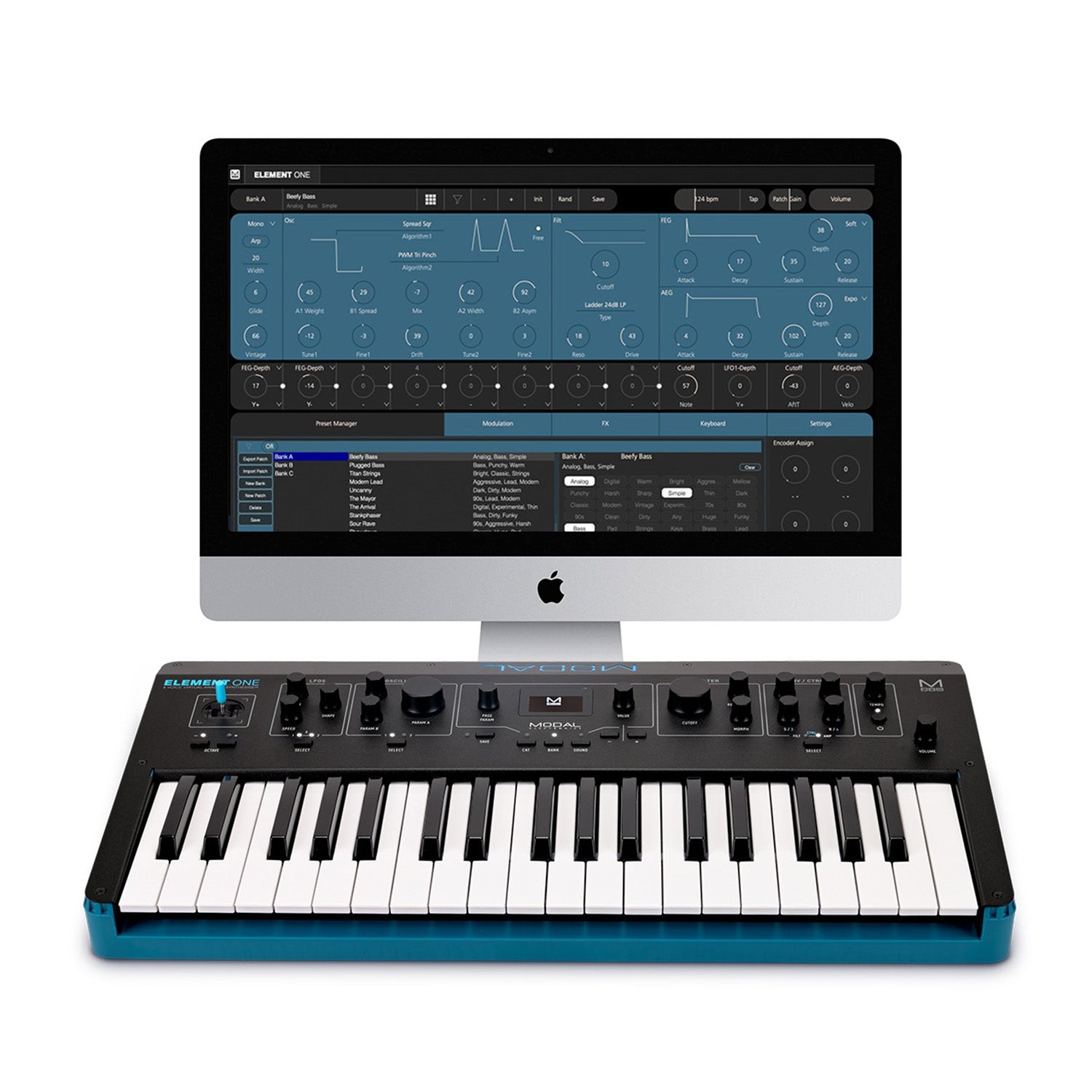 Modal  Electronics ELEMENT One Virtual Analog Synthesizer