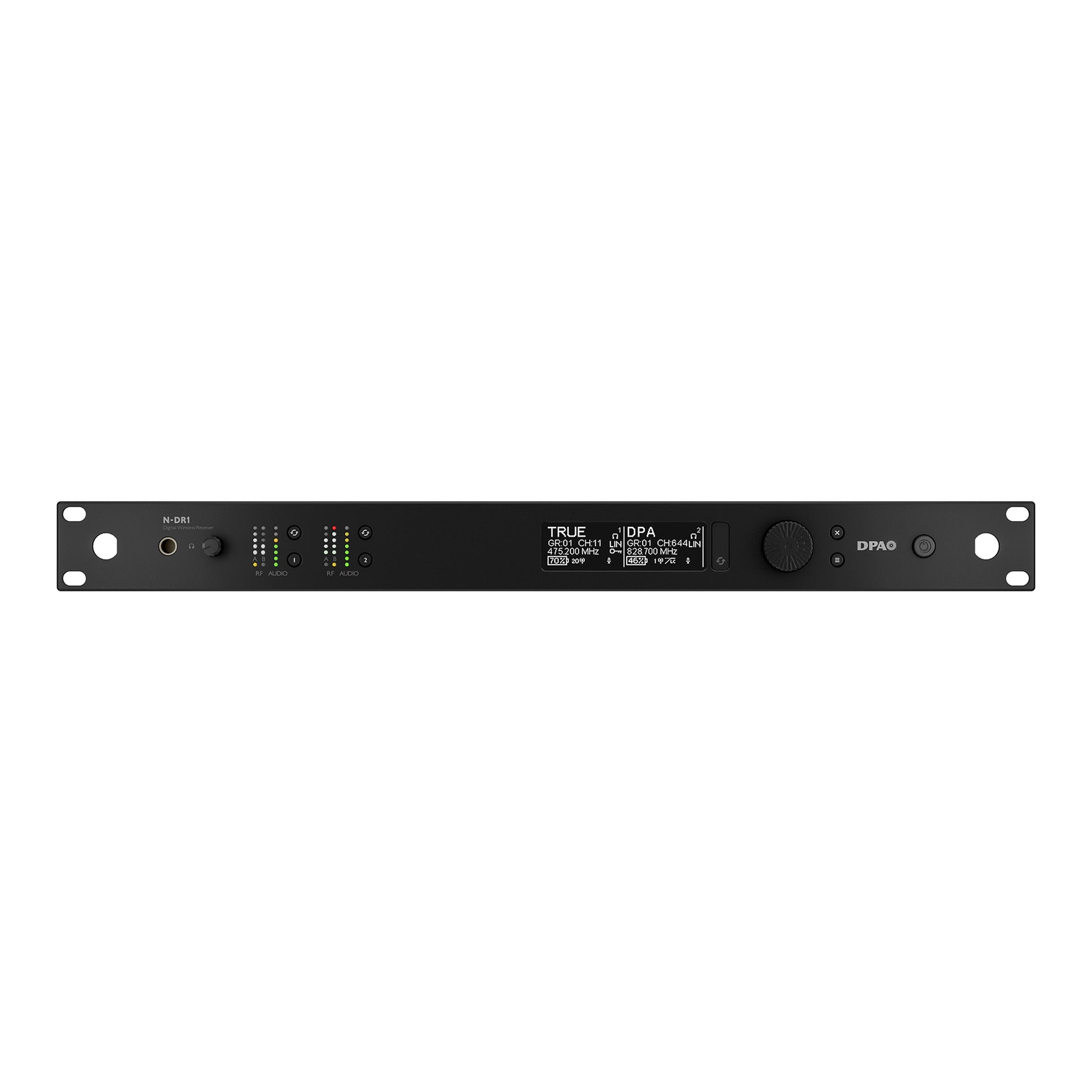 DPA N-DR1-AO N-Series Digital Wireless Receiver (w. DANTE and Analog Output)