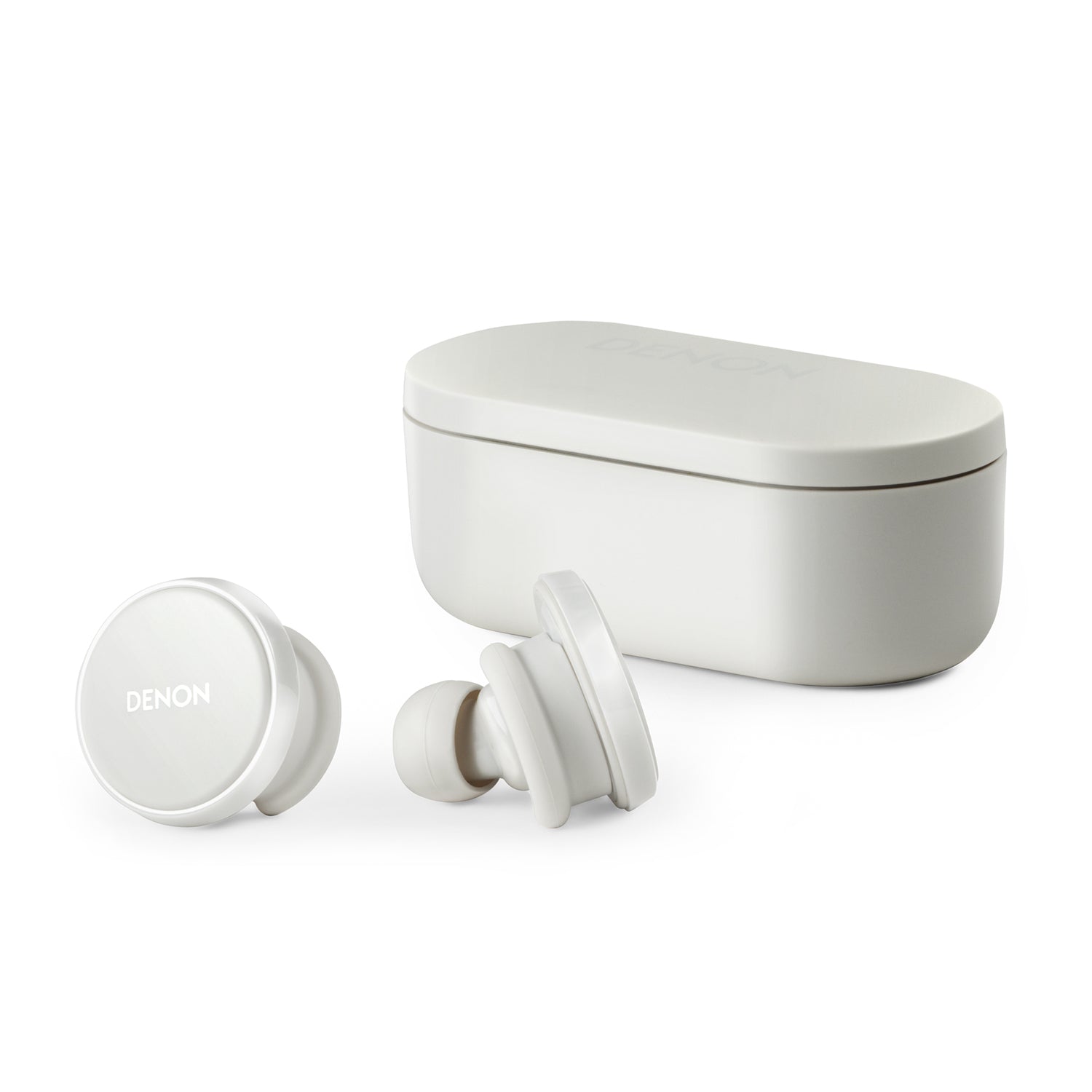 Denon Perl PRO Wireless Earbuds (White)