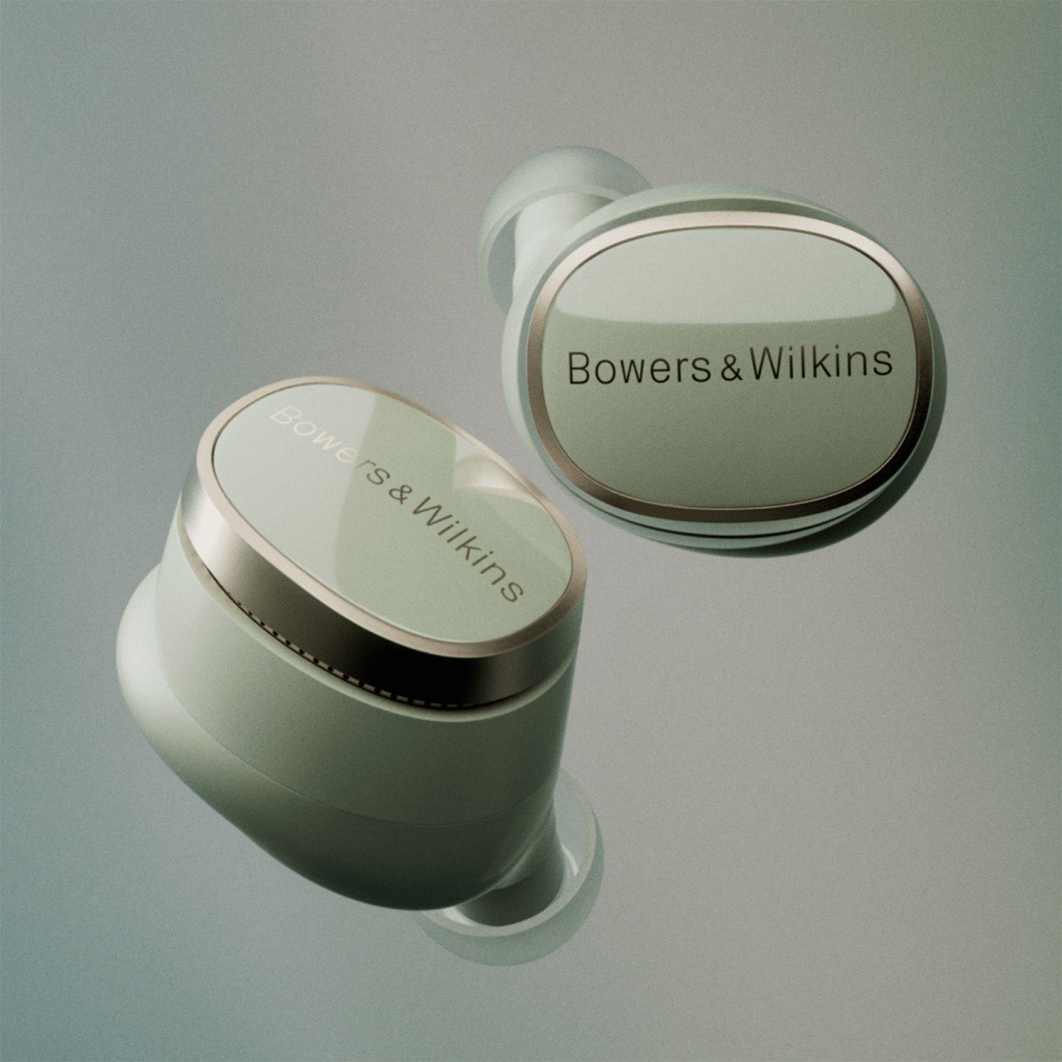 BOWERS & WILKINS Pi8 belaidės ausinės (žalsva spalva)