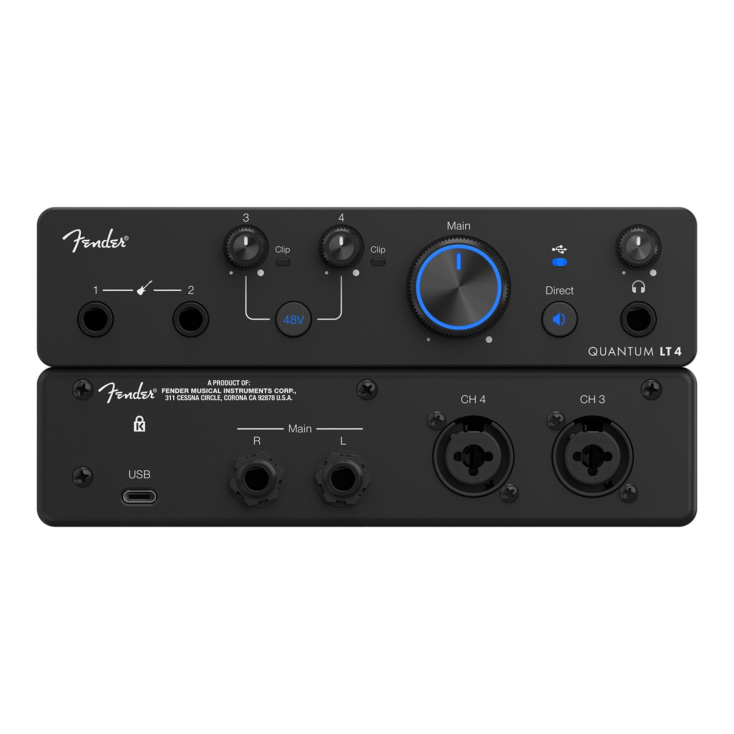 Fender Quantum LT4 + Broadcast Pack rinkinys