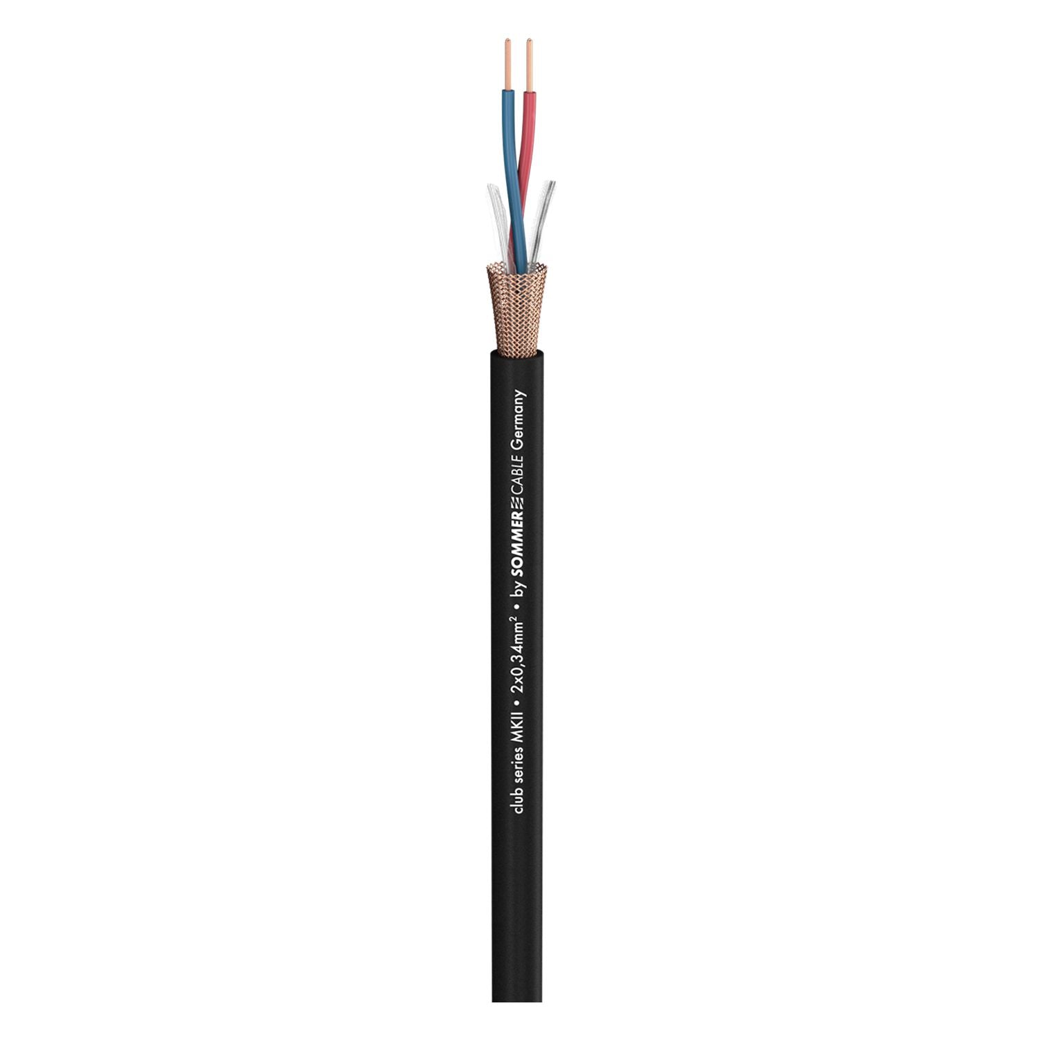 SOMMER-CABLE 200-0051 CLUB MKII Mikrofoninis kabelis (juodas)