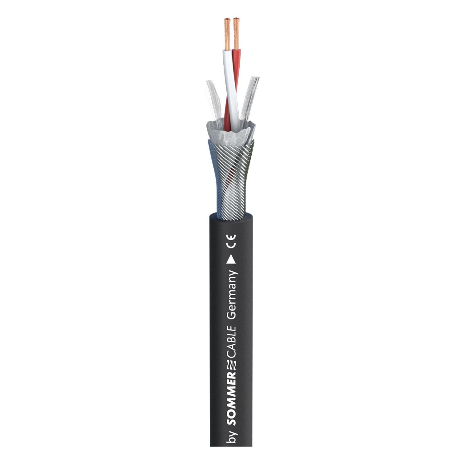 SOMMER-CABLE 200-0101 THE SOURCE MKII Mikrofoninis kabelis (juodas)