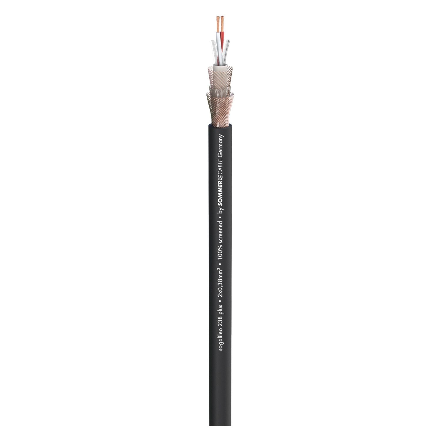 SOMMER-CABLE 200-0271 GALILEO 238 PLUS Mikrofoninis kabelis (juodas)