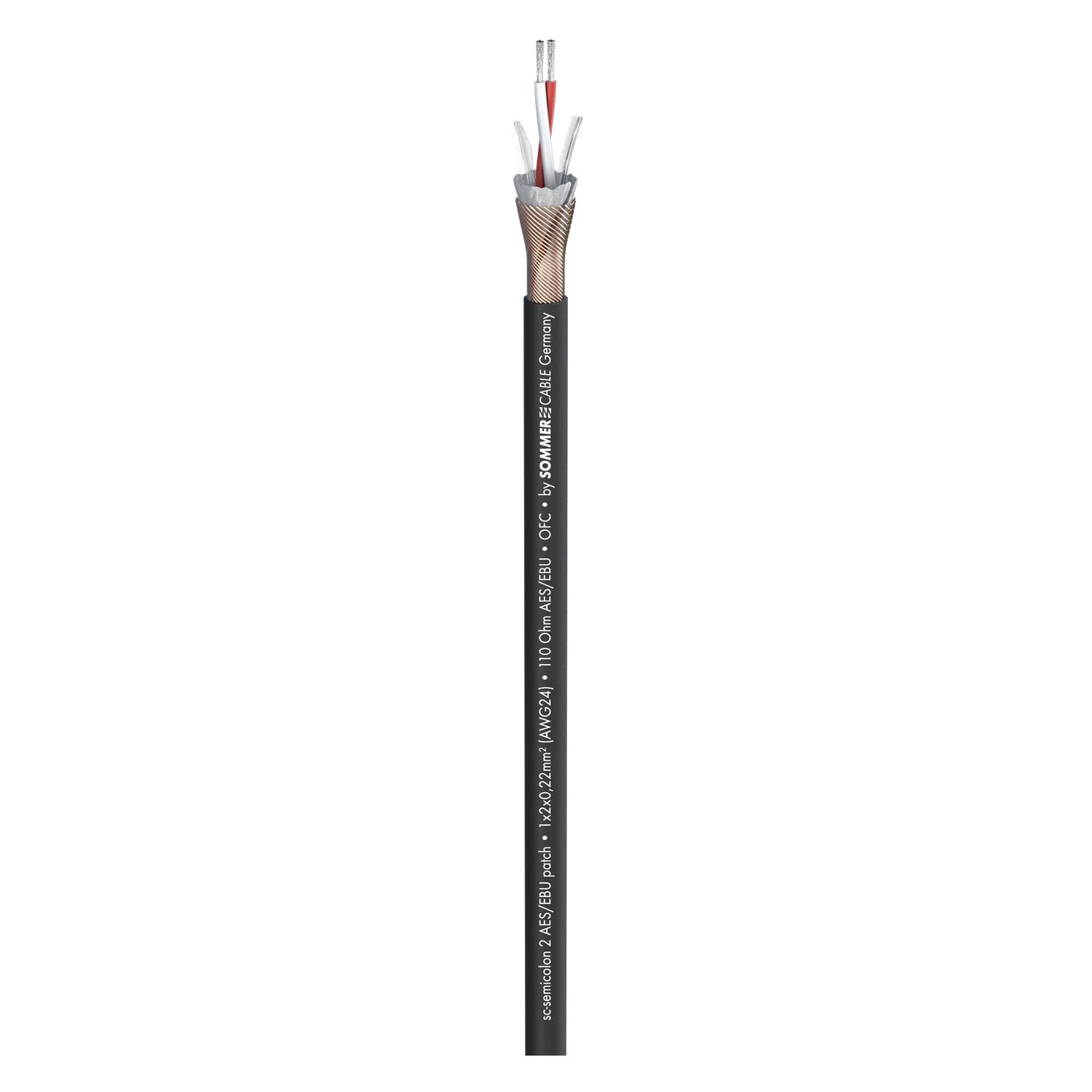 SOMMER-CABLE 520-0101 SEMICOLON 2 AES/EBU DMX kabelis