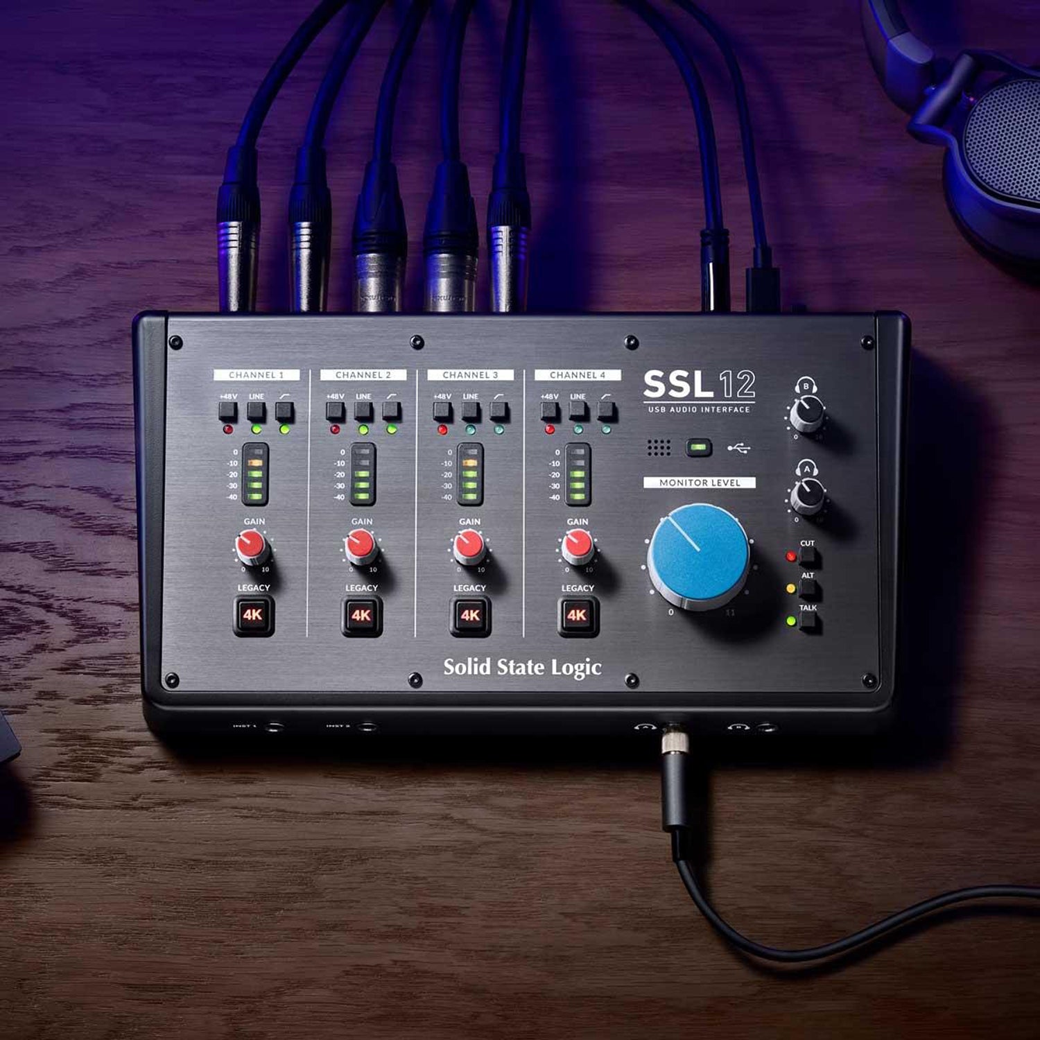 Solid State Logic SSL 12 garso sąsaja