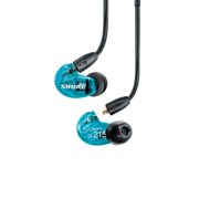 Shure Aonic 215 wired (SE215DYBL+UNI-EFS ) ausinės, mėlynos