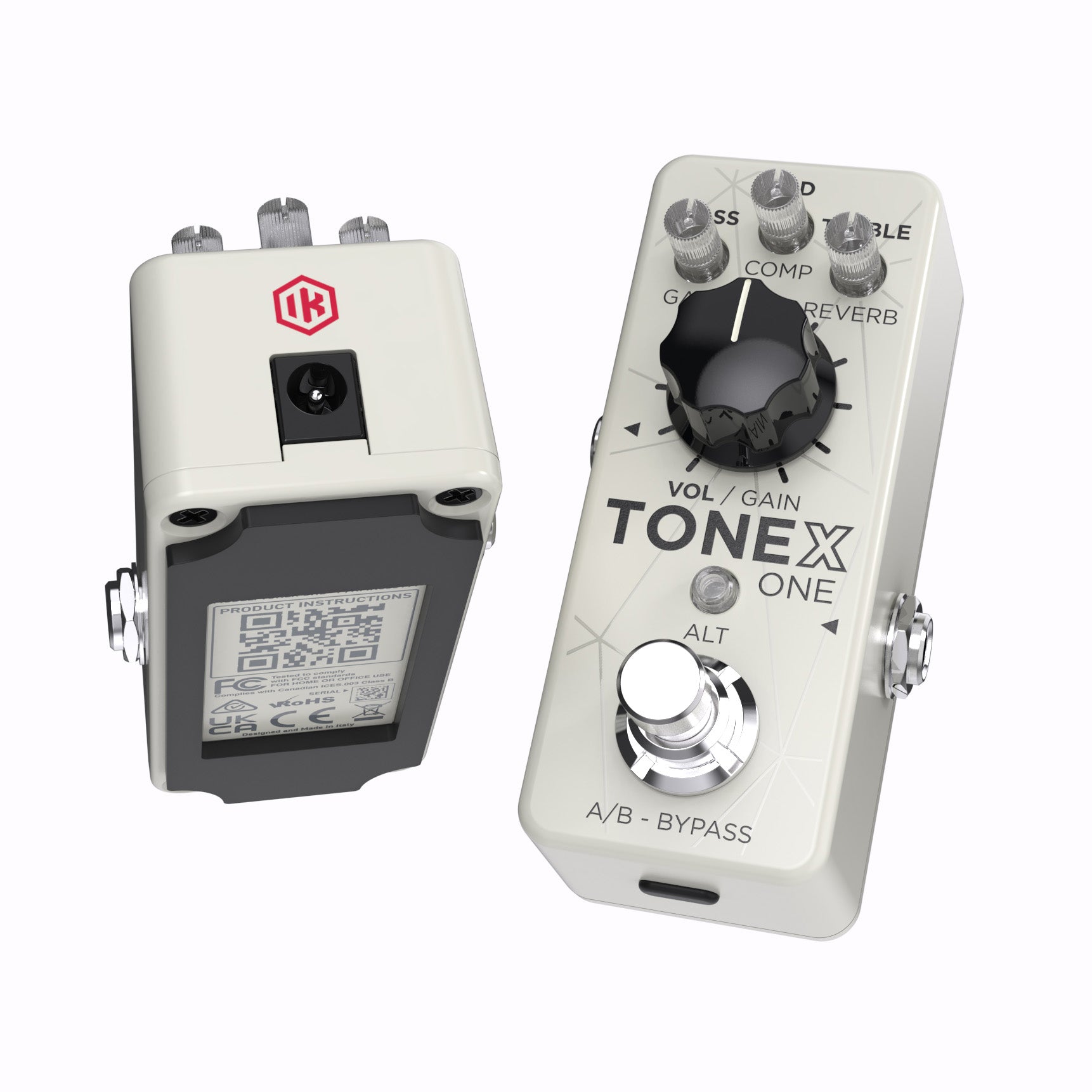 IK Multimedia TONEX ONE Brown Sound White (balta spalva)