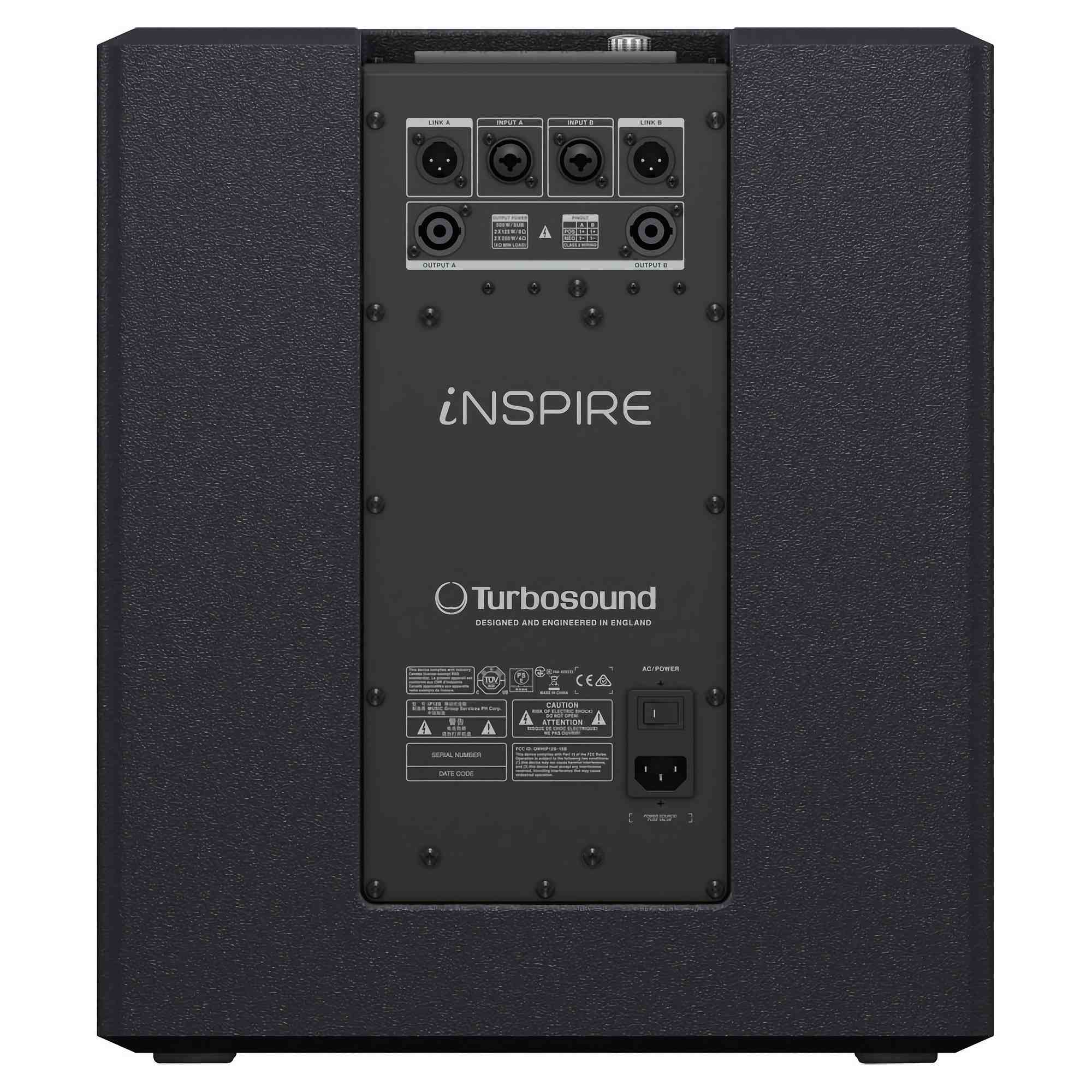 Turbosound iP12B aktyvi 12 colių žemų dažnių kolonėlė