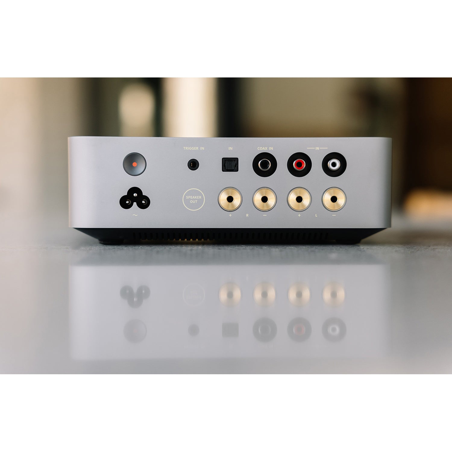 WiiM VIBELINK AMP stiprintuvas su tinklo grotuvu (tamsiai pilka spalva)