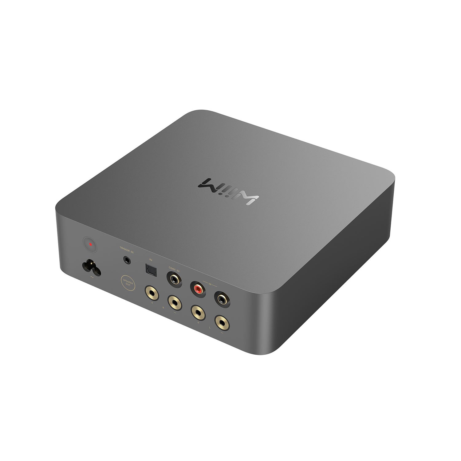 WiiM VIBELINK AMP stiprintuvas su tinklo grotuvu (tamsiai pilka spalva)