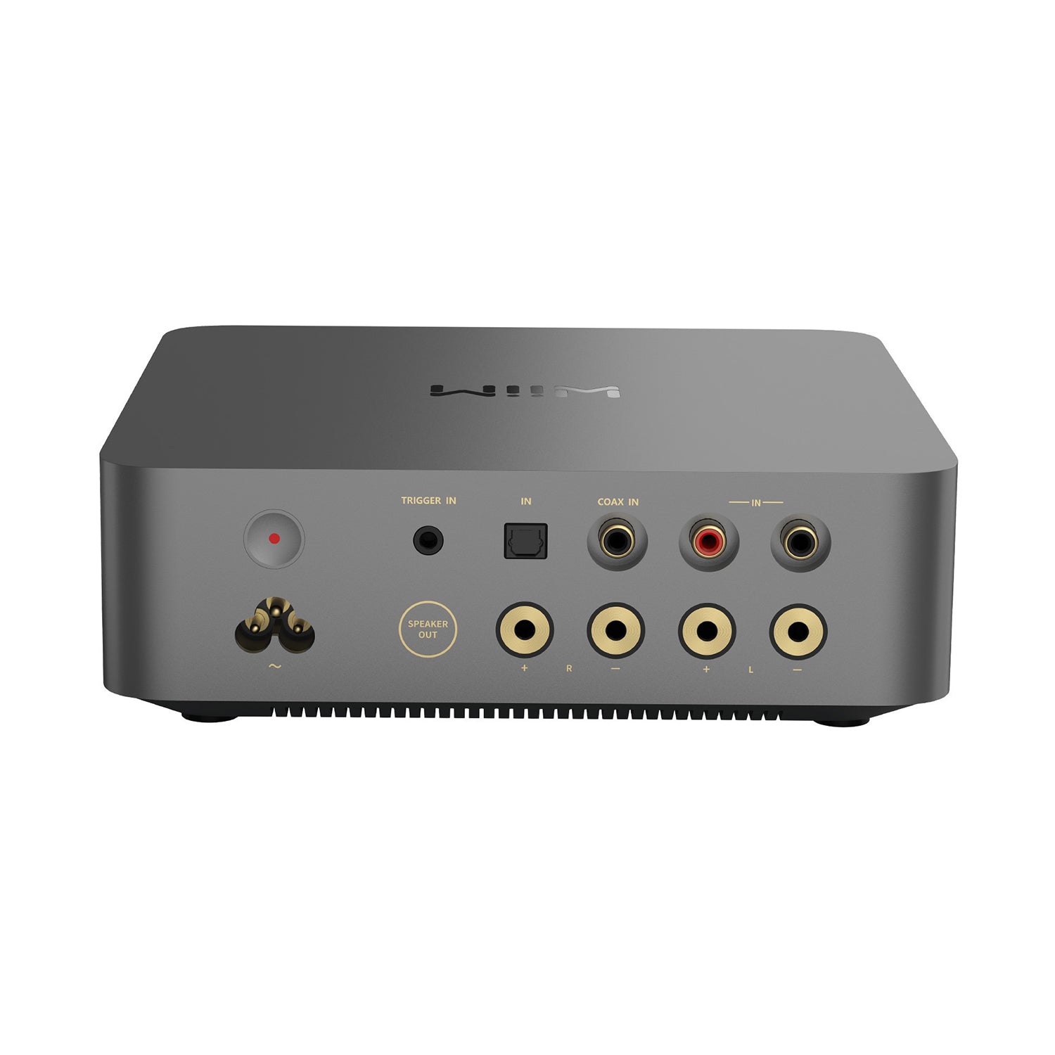 WiiM VIBELINK AMP stiprintuvas su tinklo grotuvu (tamsiai pilka spalva)