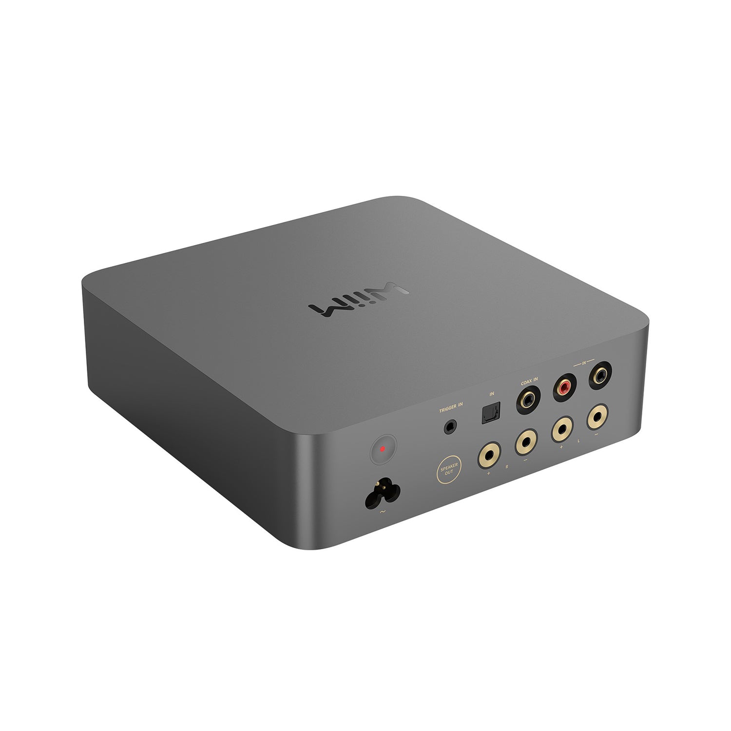 WiiM VIBELINK AMP stiprintuvas su tinklo grotuvu (tamsiai pilka spalva)