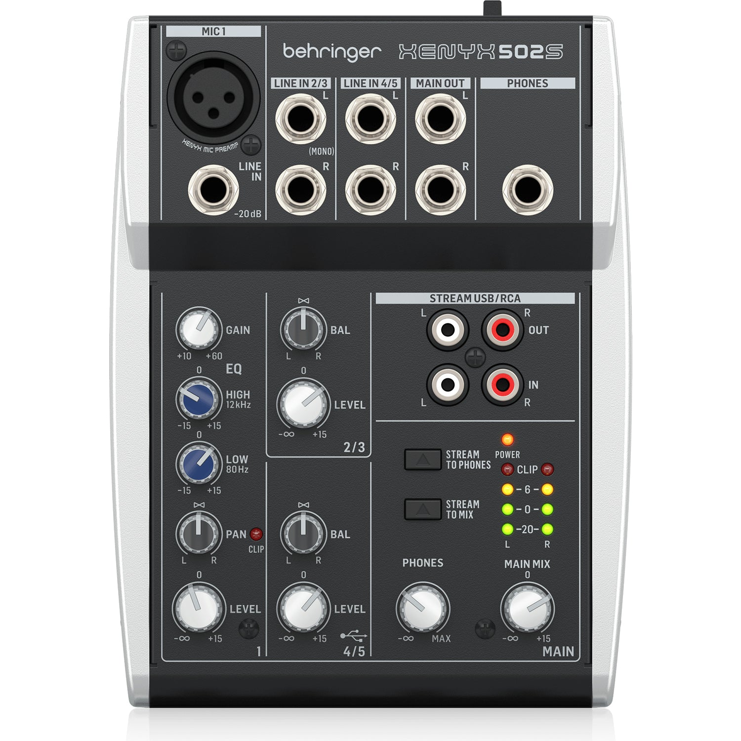 BEHRINGER XENYX 502s Mikšerinis pultas