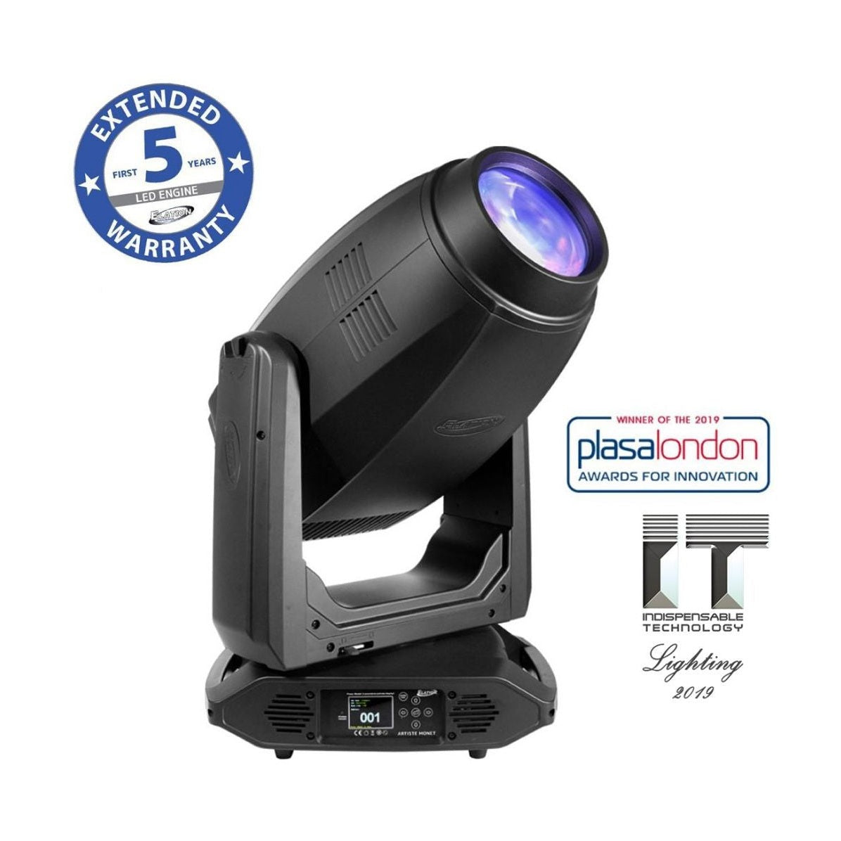 ELATION ARTISTE MONET Valdomo judesio prožektorius