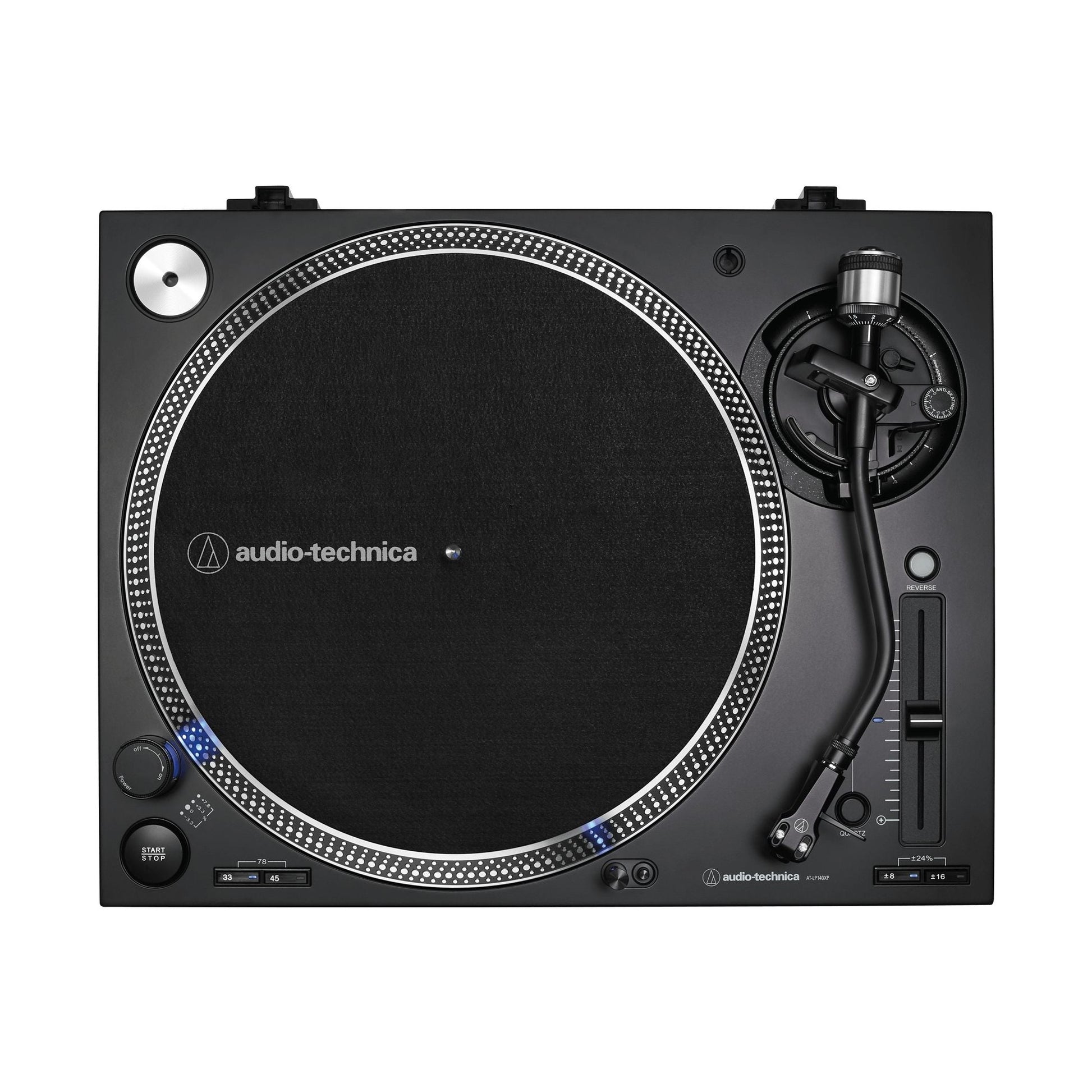 AUDIO-TECHNICA AT-LP140XPBK Plokštelių grotuvas juodas