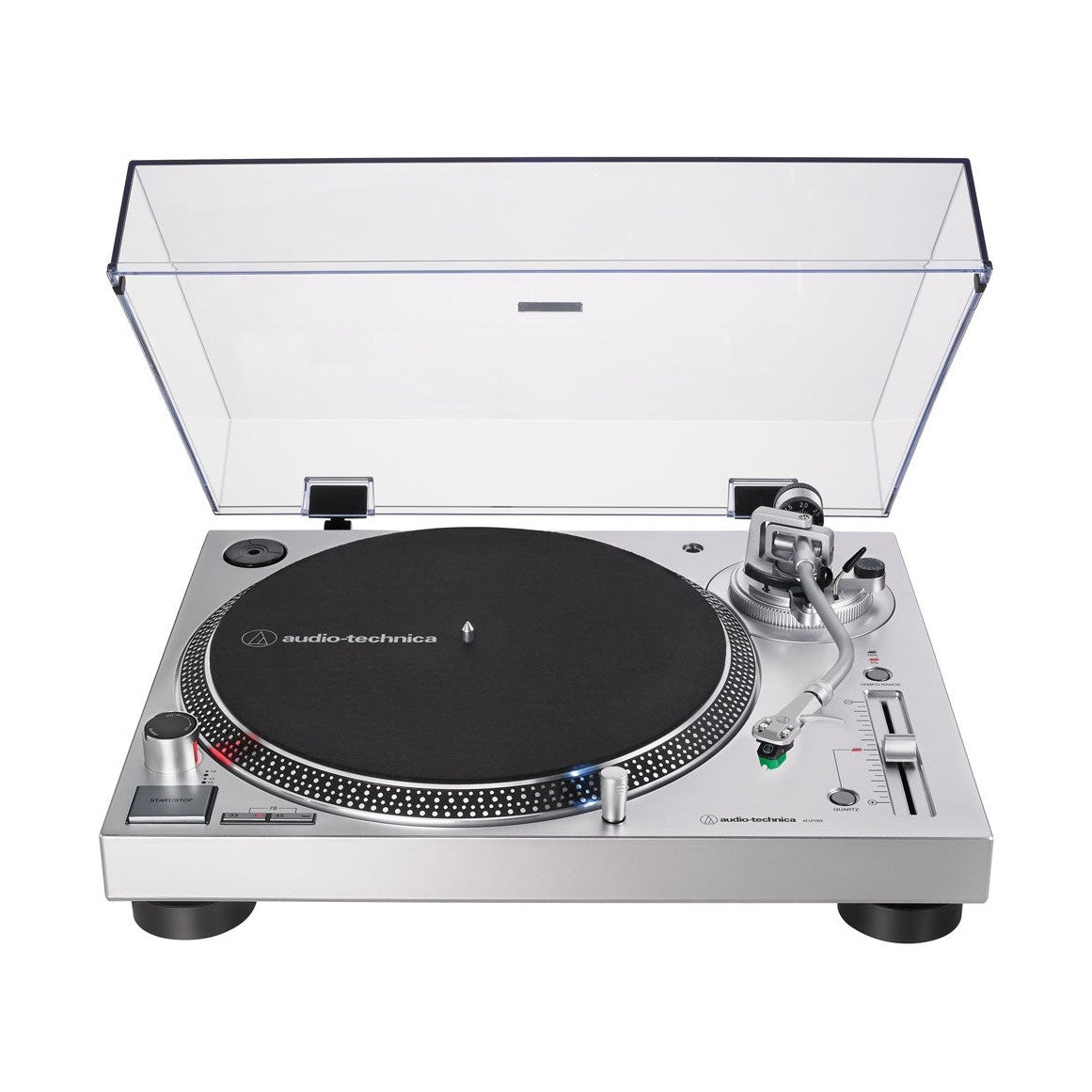 AUDIO-TECHNICA AT-LP120XUSBSV Plokštelių grotuvas sidabro