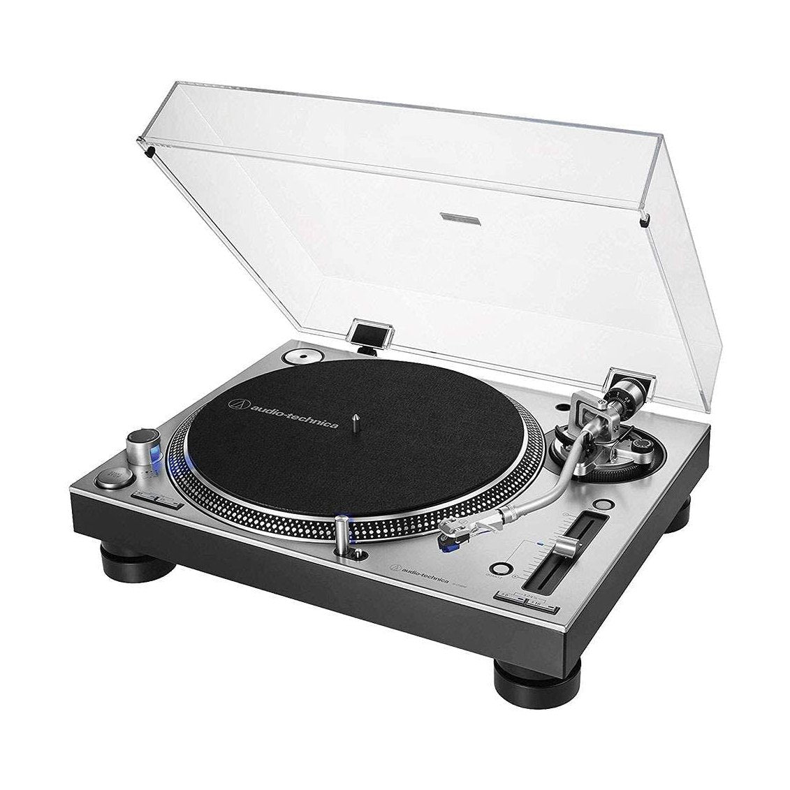 AUDIO-TECHNICA AT-LP140XPSV Plokštelių grotuvas sidabro