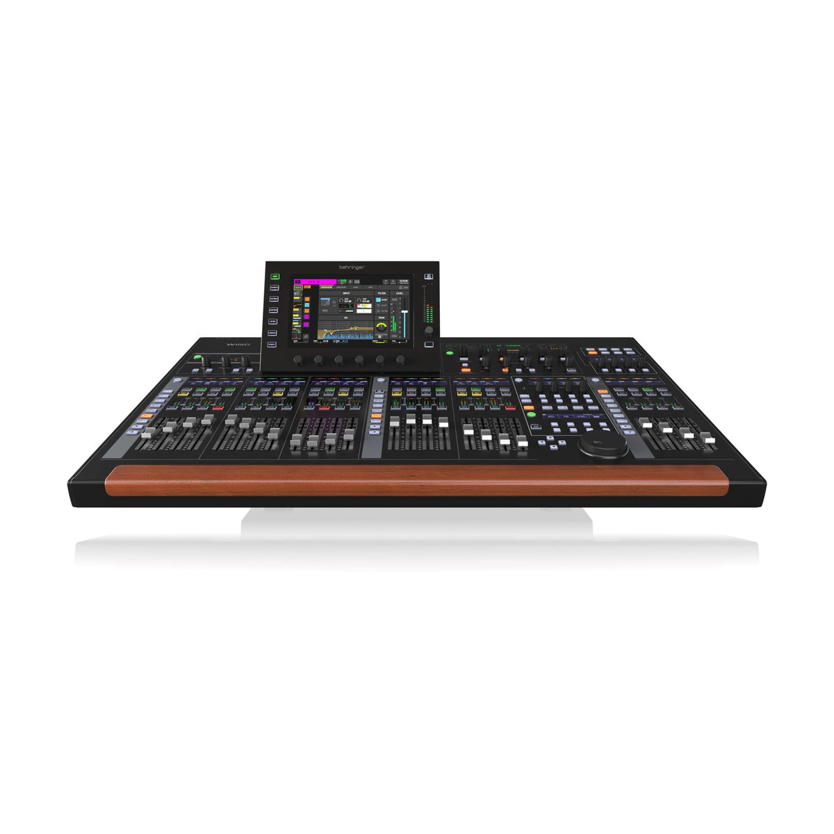 Behringer WING skaitmeninis mikšerinis pultas, juodas WING-BK, vaizdas iš priekio