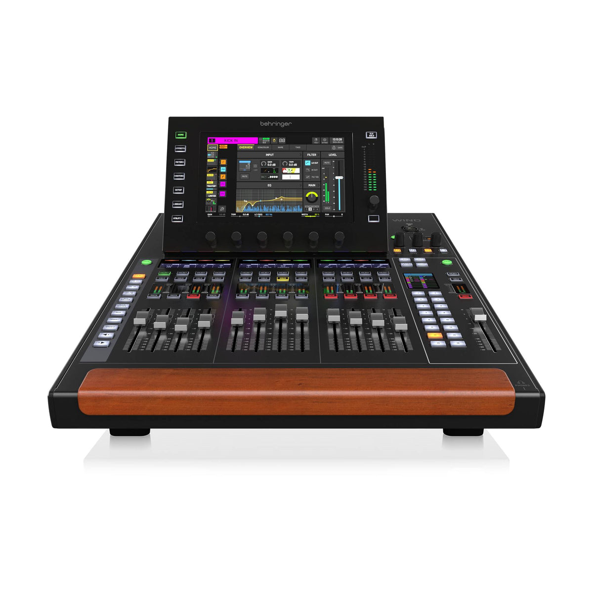 Behringer WING COMPACT skaitmeninis mikšerinis pultas, vaizdas iš priekio
