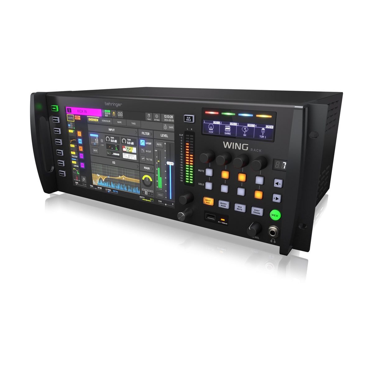 Behringer WING RACK skaitmeninis mikšeris, vaizdas kampu