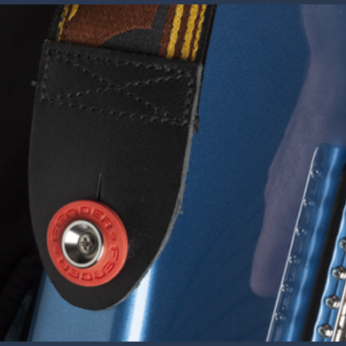 FENDER STRAP BLOCKS 4 PK 2BLK/2 RED Gitaros diržo užraktas