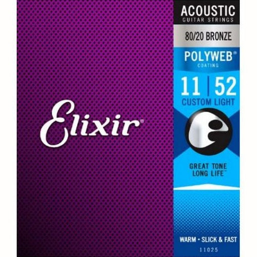 ELIXIR 11025 ACOUSTIC NANOWEB CUSTOM LIGHT Stygos