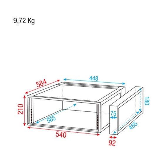 DAP-Audio D7372 Transportavimo dėžė