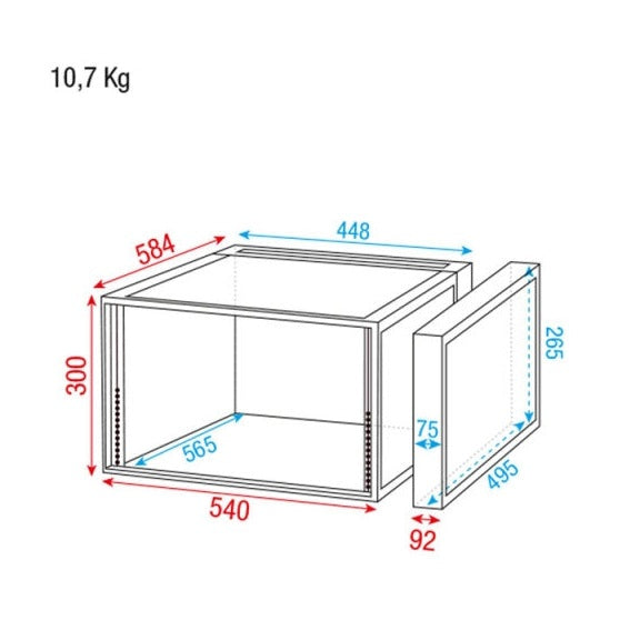 DAP-Audio D7373 Transportavimo dėžė
