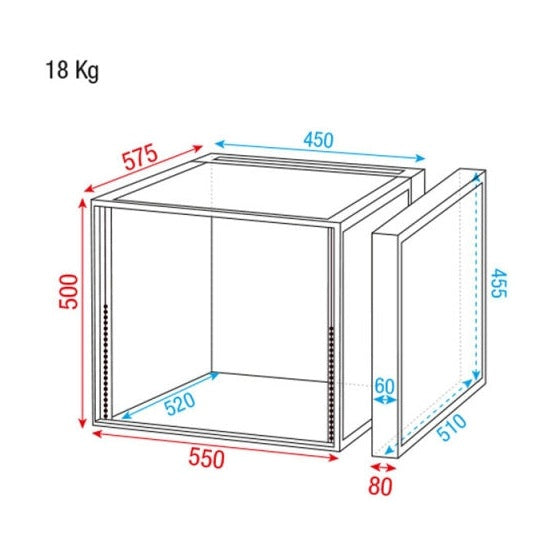 DAP-Audio D7375 Transportavimo dėžė