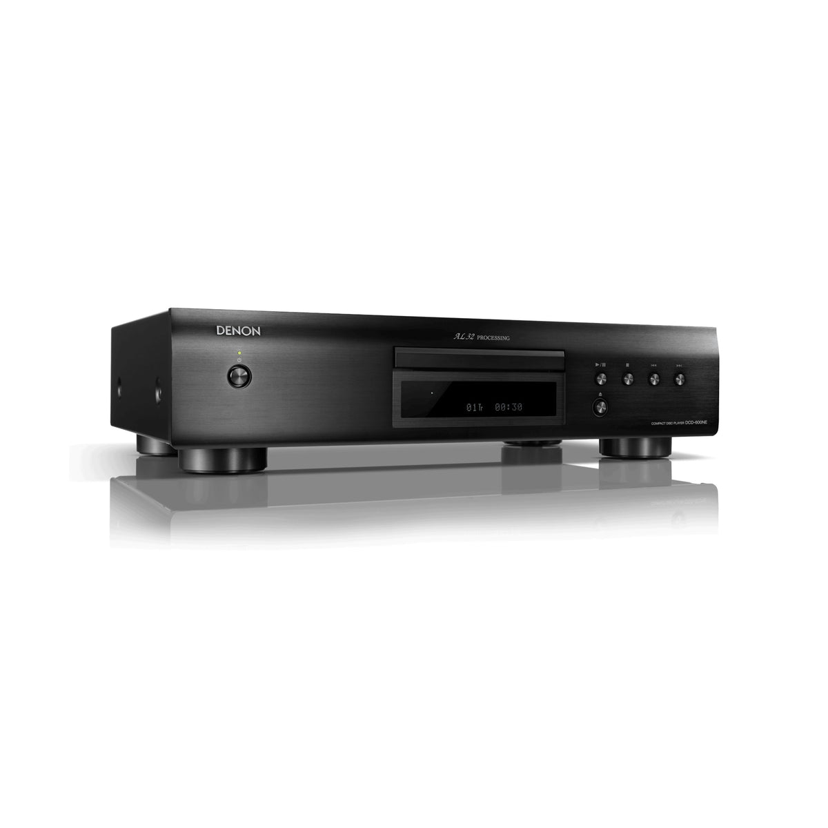 Denon DCD-600NE Black CD player from the front and left side