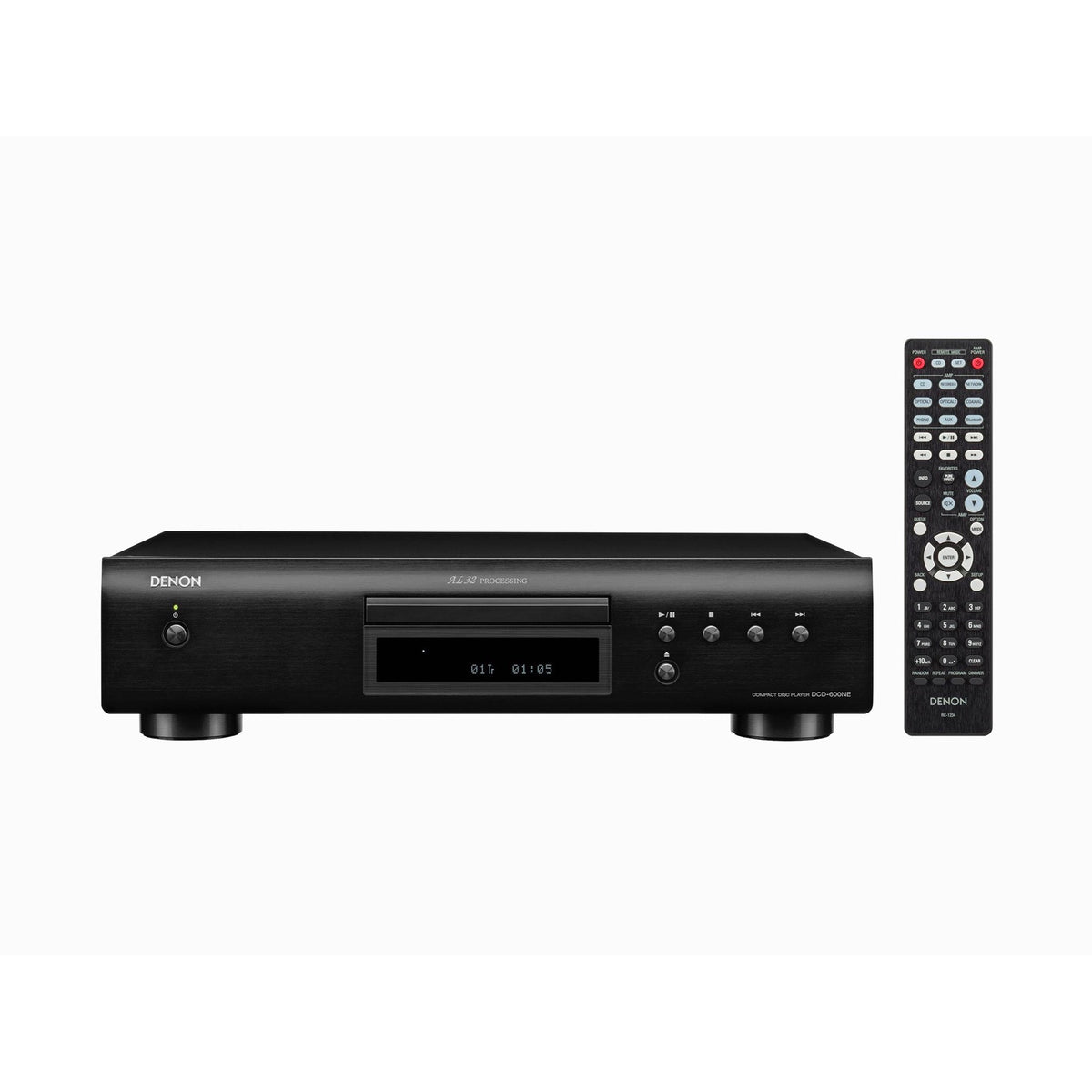 Denon DCD-600NE Black CD player with remote control