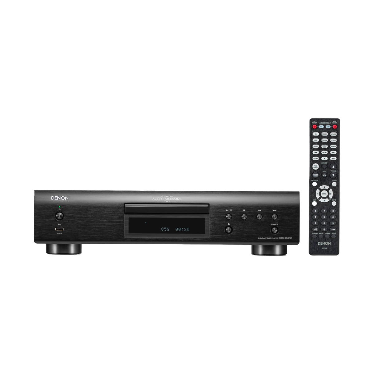 Denon DCD-900NE Black CD player with remote control