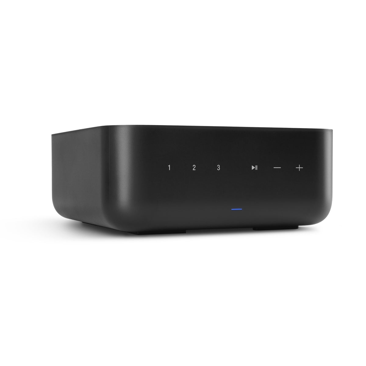 Denon Home AMP stereo stiprintuvas, juodas, vaizdas kitu kampu