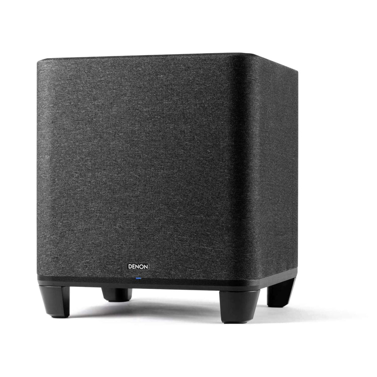 Denon Home Subwoofer aktyvi žemų dažnių kolonėlė, juoda, vaizdas iš kairės