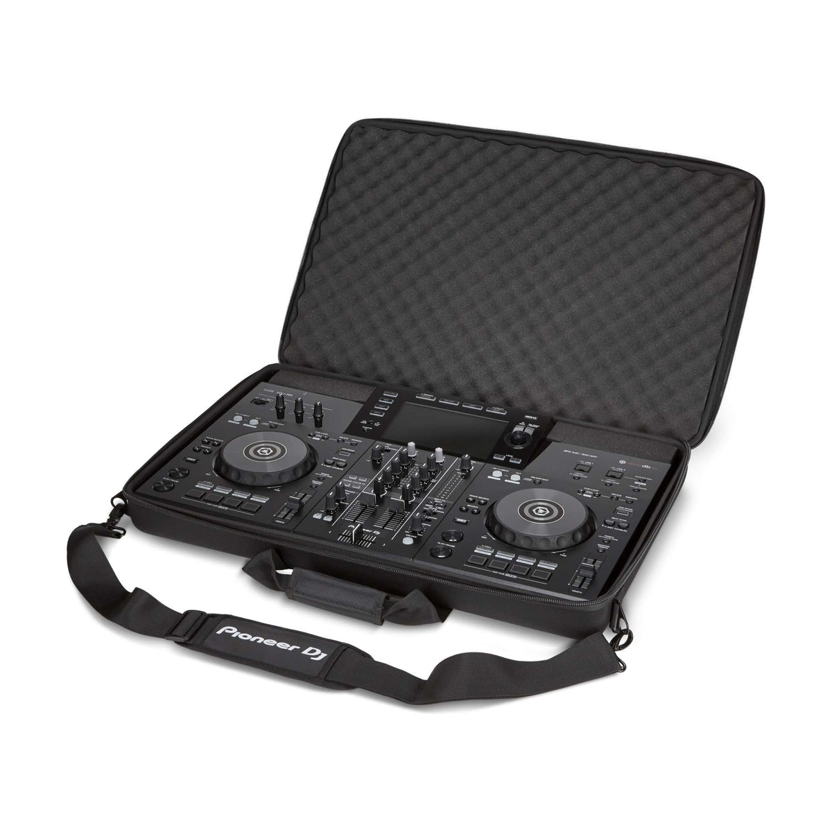 Pioneer DJ DJC-RR BAG DJ equipment bag, open bag with an XDJ-RR system; system not included