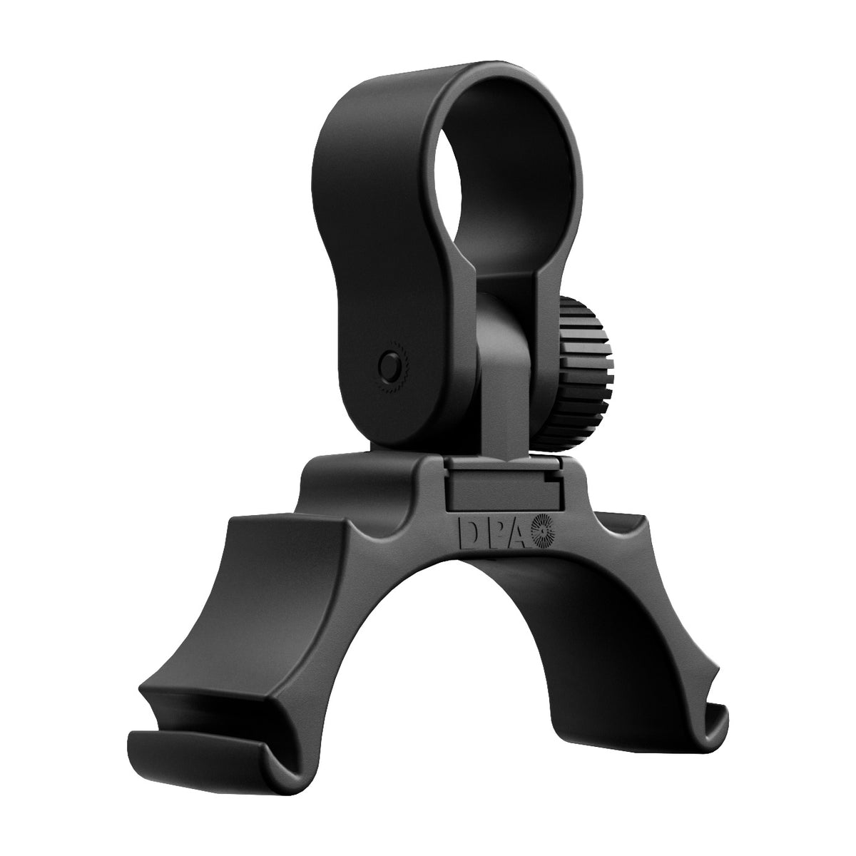 DPA XLR-MOUNT with C-CLIP, angled view
