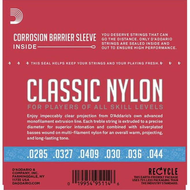 D'ADDARIO EJ27H Stygos klasikinei gitarai