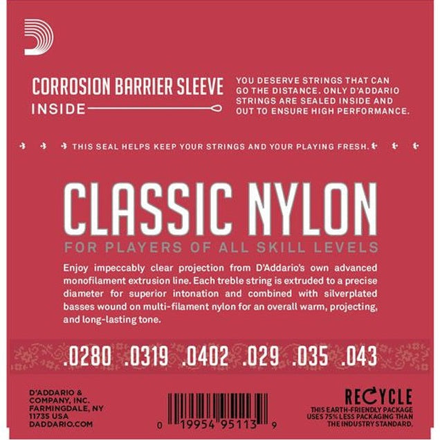 D'ADDARIO EJ27N Stygos klasikinei gitarai